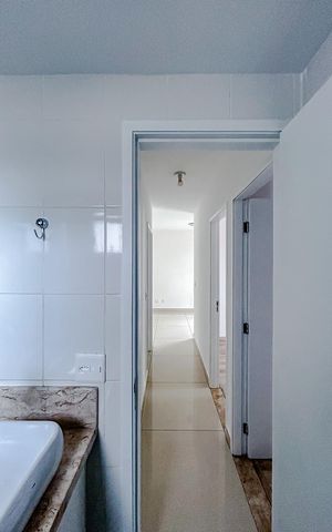 Apartamento para alugar com 52m², 2 quartos e 1 vagaBanheiro