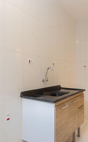 Apartamento à venda com 38m², 1 quarto e sem vaga Apartamento à venda com 38m², 1 quarto e sem vagaCozinha