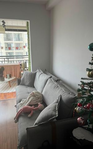 Apartamento à venda com 58m², 2 quartos e 1 vagaSala