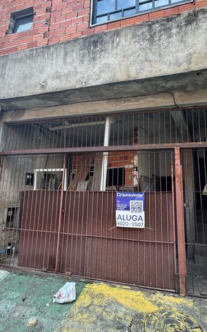 Casa para alugar com 45m², 1 quarto e sem vagaFachada com Placa