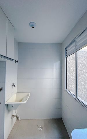 Apartamento para alugar com 40m², 2 quartos e sem vagaCozinha e Área de Serviço
