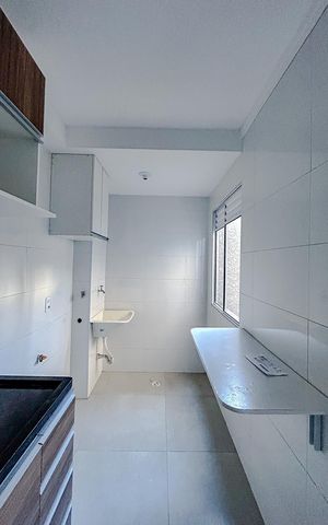 Apartamento para alugar com 40m², 2 quartos e sem vagaCozinha e Área de Serviço