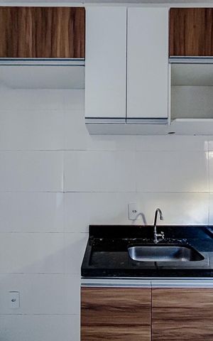 Apartamento para alugar com 40m², 2 quartos e sem vagaCozinha e Área de Serviço