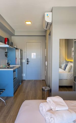 Studio à venda com 24m², 1 quarto e sem vagaStudio