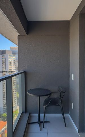 Studio à venda com 24m², 1 quarto e sem vagaSacada