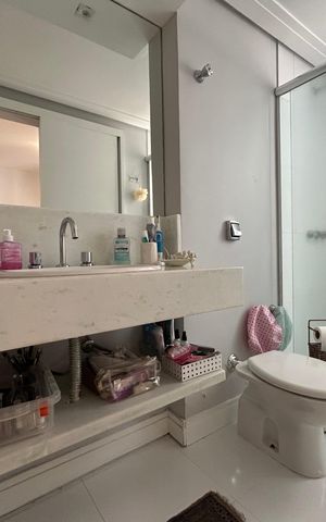 Apartamento para alugar com 130m², 2 quartos e 1 vaga Apartamento para alugar com 130m², 2 quartos e 1 vagaBanheiro suíte 1