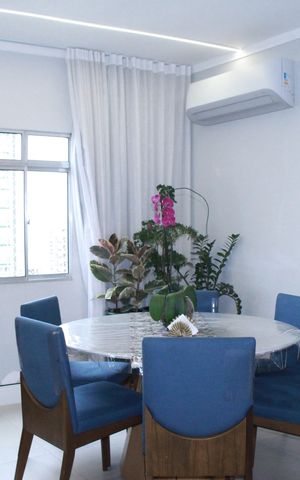 Apartamento à venda com 142m², 1 quarto e 1 vagaSala de jantar