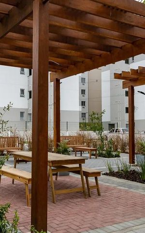 Apartamento para alugar com 45m², 2 quartos e 1 vaga Apartamento para alugar com 45m², 2 quartos e 1 vagaPraça de convivência