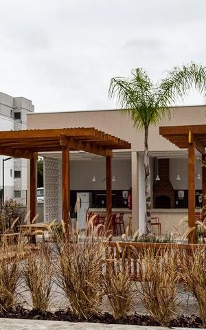 Apartamento para alugar com 45m², 2 quartos e 1 vaga Apartamento para alugar com 45m², 2 quartos e 1 vagaÁrea comum - Churrasqueira