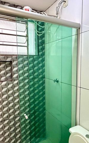 Apartamento para alugar com 46m², 2 quartos e 1 vaga Apartamento para alugar com 46m², 2 quartos e 1 vagaBanheiro