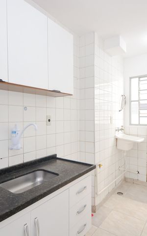 Apartamento à venda com 46m², 2 quartos e sem vagaCozinha