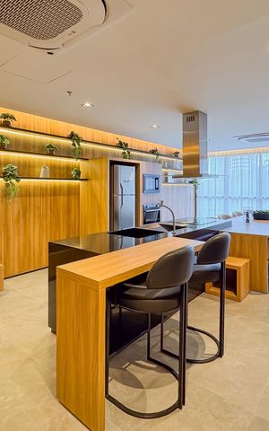 Studio para alugar com 25m², 1 quarto e sem vaga Studio para alugar com 25m², 1 quarto e sem vagaEspaço Gourmet