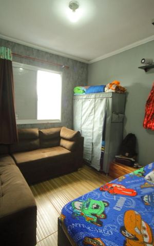 Apartamento à venda com 48m², 2 quartos e 1 vagaQuarto 2  