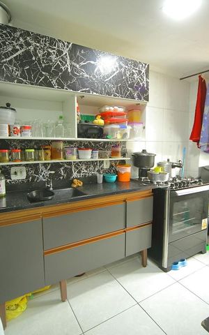 Apartamento à venda com 48m², 2 quartos e 1 vagaCozinha 