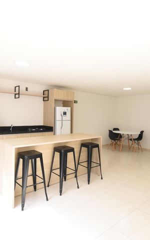 Apartamento à venda com 46m², 2 quartos e 1 vagaÁrea comum - Salão de festas