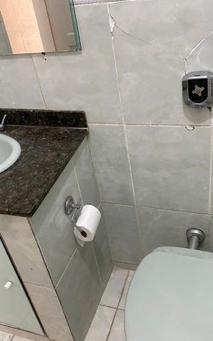 Apartamento para alugar com 60m², 3 quartos e sem vaga Apartamento para alugar com 60m², 3 quartos e sem vagaBanheiro