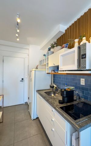 Studio à venda com 25m², 1 quarto e sem vagaStudio