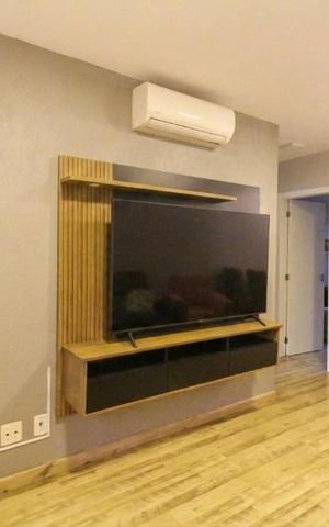 Casa de condomínio para alugar com 49m², 2 quartos e 2 vagasSala