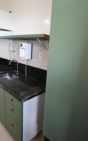Apartamento para alugar com 45m², 1 quarto e 1 vaga