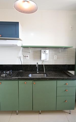 Apartamento para alugar com 45m², 1 quarto e 1 vaga