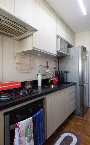 Apartamento à venda com 62m², 2 quartos e 1 vagaCozinha