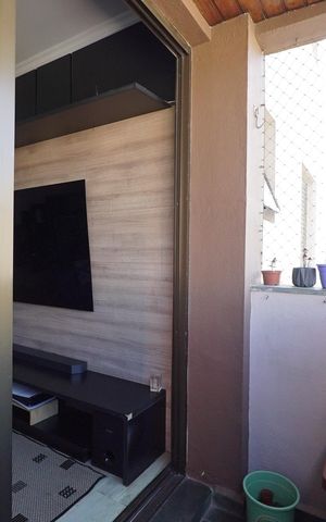 Apartamento à venda com 62m², 2 quartos e 1 vagaVaranda