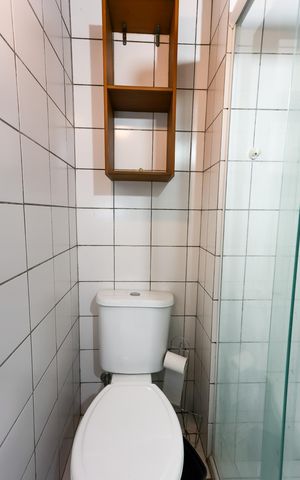 Apartamento à venda com 61m², 3 quartos e 1 vaga Apartamento à venda com 61m², 3 quartos e 1 vagaBanheiro social