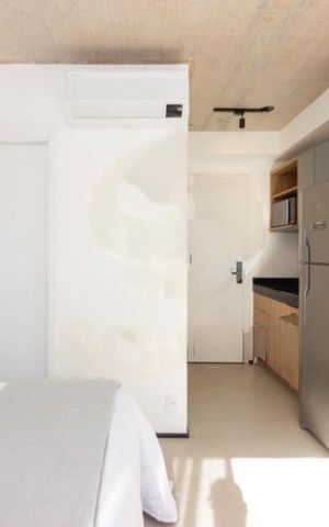 Apartamento à venda com 18m², 1 quarto e sem vaga