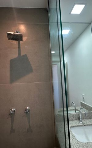 Apartamento à venda com 119m², 3 quartos e 2 vagas Apartamento à venda com 119m², 3 quartos e 2 vagasBanheiro da Suíte 1