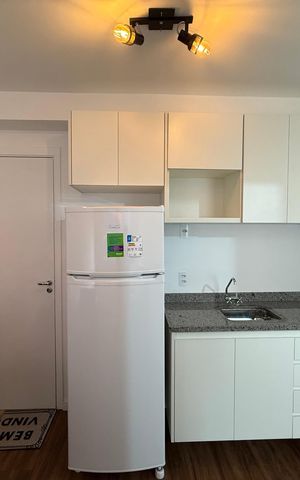 Apartamento para alugar com 26m², 1 quarto e sem vaga