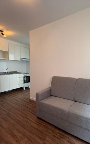 Apartamento para alugar com 26m², 1 quarto e sem vaga