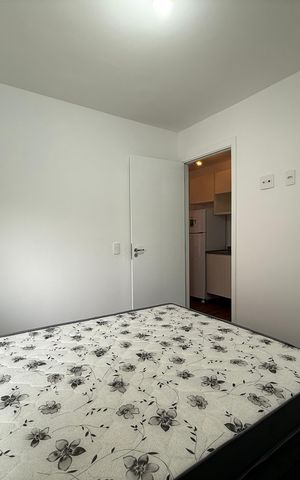 Apartamento para alugar com 26m², 1 quarto e sem vaga