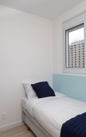 Apartamento à venda com 36m², 2 quartos e sem vaga Apartamento à venda com 36m², 2 quartos e sem vagaQuarto