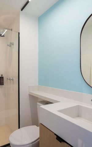Apartamento à venda com 36m², 2 quartos e sem vaga Apartamento à venda com 36m², 2 quartos e sem vagaBanheiro