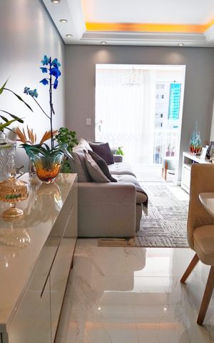 Apartamento à venda com 74m², 3 quartos e 2 vagas Apartamento à venda com 74m², 3 quartos e 2 vagasSala