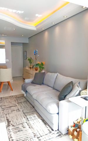 Apartamento à venda com 74m², 3 quartos e 2 vagas Apartamento à venda com 74m², 3 quartos e 2 vagasSala
