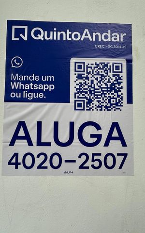 Apartamento para alugar com 40m², 2 quartos e sem vaga Apartamento para alugar com 40m², 2 quartos e sem vagaPlaca