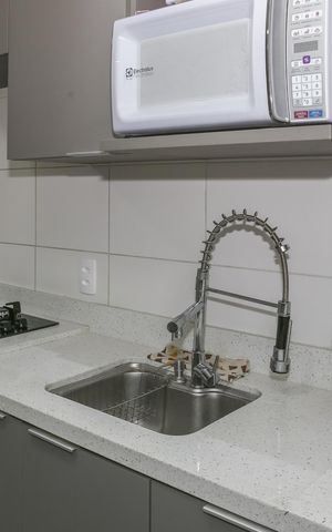 Apartamento para alugar com 27m², 1 quarto e sem vaga Apartamento para alugar com 27m², 1 quarto e sem vagaSala e Cozinha