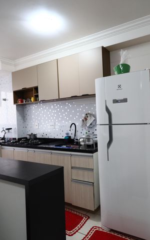 Apartamento à venda com 51m², 2 quartos e 1 vagaCozinha e Área de Serviço