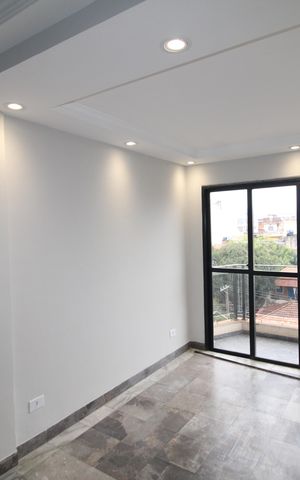 Apartamento para alugar com 77m², 2 quartos e 3 vagasSala