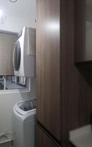 Apartamento para alugar com 43m², 1 quarto e 1 vagaCozinha e Área de Serviço