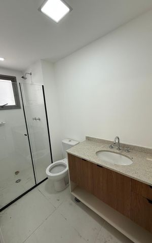 Apartamento para alugar com 51m², 1 quarto e sem vaga Apartamento para alugar com 51m², 1 quarto e sem vagaBanheiro