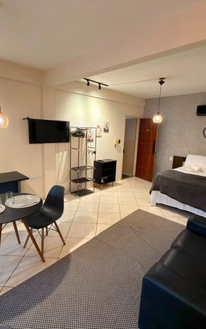 Studio para alugar com 30m², 1 quarto e sem vaga Studio para alugar com 30m², 1 quarto e sem vagaSala/Cozinha