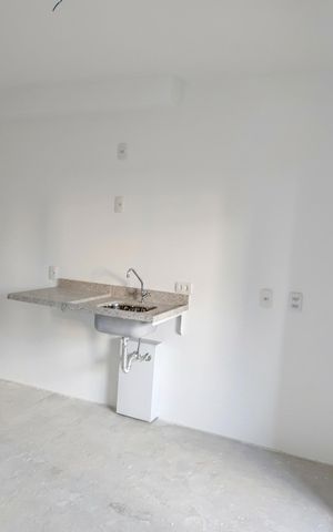 Studio à venda com 25m², 1 quarto e sem vagaCozinha