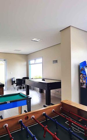 Apartamento para alugar com 67m², 2 quartos e 2 vagasÁrea comum - Espaço de jogos