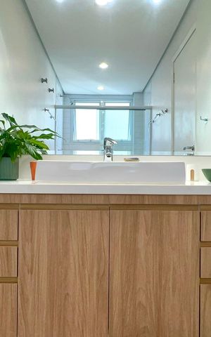 Apartamento à venda com 192m², 3 quartos e 1 vaga Apartamento à venda com 192m², 3 quartos e 1 vagaBanheiro da Suíte