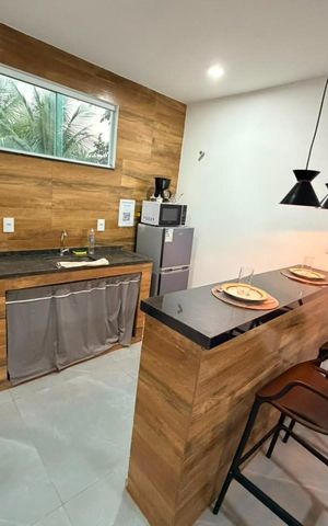 Studio para alugar com 29m², 1 quarto e sem vaga Studio para alugar com 29m², 1 quarto e sem vagaCozinha