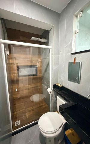 Studio para alugar com 29m², 1 quarto e sem vaga Studio para alugar com 29m², 1 quarto e sem vagaBanheiro