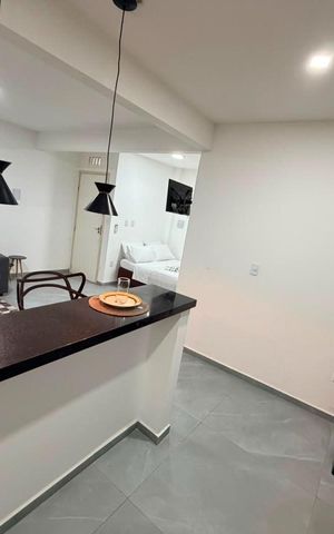 Studio para alugar com 29m², 1 quarto e sem vaga Studio para alugar com 29m², 1 quarto e sem vagaCozinha/Quarto
