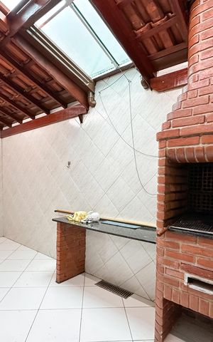 Casa de condomínio para alugar com 77m², 3 quartos e 2 vagas Casa de condomínio para alugar com 77m², 3 quartos e 2 vagasÁrea gourmet